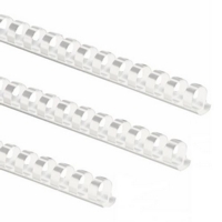 Fellowes Binding Comb A4 12mm White (Pack 100) 5346206