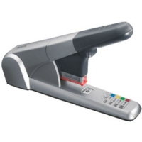 Leitz 5551 Full Strip Heavy Duty Stapler Flat Clinch 80 Sheet Silver 55510084