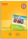 Kodak 5740512 A4 Gloss Photo Paper 20 Sheets