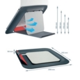Leitz Cosy Ergo Laptop Riser Velvet Grey 64260089