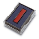 Trodat 6/4750/2 Replacement Stamp Pad Fits Printy 4760/4750/4750/L/4755 Blue/Red (Pack 2)