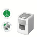 Leitz IQ AutoFeed Small Office 100 Cross Cut Shredder 34 Litre 100 Sheet Automatic/8 Sheet White 80111000