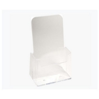 Exacompta Counter Literature Holder 1/3 A4 (DL) Clear Acrylic 73058D