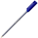 ValueX Micron Ballpoint Pen 1.0mm Tip 0.7mm Line Blue (Pack 20)