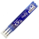 Pilot Refill for FriXion Ball/Clicker Pens 0.5mm Tip Blue (Pack 3)
