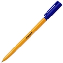 ValueX Micron Ballpoint Pen 0.7mm Tip and 0.3mm Line Blue (Pack 50)
