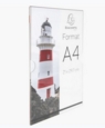 Exacompta Wall Sign Holder A4 Portrait Office Clear Acrylic 84858HD