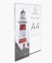 Exacompta Wall Sign Holder A4 Portrait Office Clear Acrylic 84858HD
