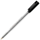 ValueX Micron Ballpoint Pen 1.0mm Tip 0.7mm Line Black (Pack 20)