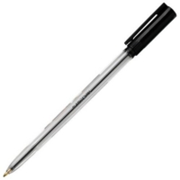 ValueX Micron Ballpoint Pen 1.0mm Tip 0.7mm Line Black (Pack 20)