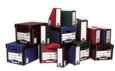 Fellowes Bankers Box Premium Storage Box Presto Board Woodgrain (Pack 10) 7260501