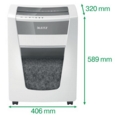 Leitz IQ Office Pro Micro Cut Shredder 30 Litre 17 Sheet White DS 80051000