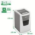Leitz IQ AutoFeed Office 150 Cross Cut Shredder 44 Litre 150 Sheet Automatic/8 Sheet Manual White 80131000
