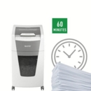 Leitz IQ AutoFeed Office 300 Micro Cut Shredder 60 Litre 300 Sheet Automatic/8 Sheet Manual White 80161000