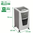 Leitz IQ Autofeed Office 300 Micro-Cut P-5 Shredder White 80161000