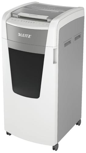 Leitz IQ AutoFeed Office Pro 600 Cross Cut Shredder 110 Litre 600 Sheet Automatic/15 Sheet Manual White 80171000