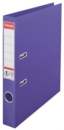 Esselte No.1 Lever Arch File Polypropylene A4 50mm Spine Width Violet (Pack 10) 811540