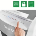 Leitz IQ Autofeed Office 300 Micro-Cut P-5 Shredder White 80161000