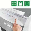 Leitz IQ AutoFeed Office 300 Micro Cut Shredder 60 Litre 300 Sheet Automatic/8 Sheet Manual White 80161000