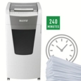 Leitz IQ Autofeed Office Pro 600 Cross-Cut P-4 Shredder White 80171000