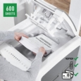 Leitz IQ Autofeed Office Pro 600 Cross-Cut P-4 Shredder White 80171000