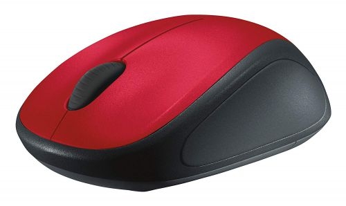 Logitech M235 Red Wireless Mouse