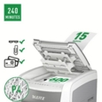 Leitz IQ Autofeed Office Pro 600 Cross-Cut P-4 Shredder White 80171000