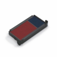 Trodat 6/4912/2 Replacement Stamp Pad Fits Printy 4912/4912 Typo/Office Printy Red/Blue (Pack 2)