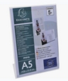 Exacompta Slanted Sign Holder Portrait A5 Clear Acrylic 85058D