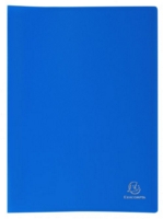 Exacompta A4 Display Book Soft Eco Polypropylene 40 Pocket Blue