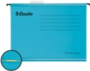 Esselte Pendaflex A4 Reinforced Suspension File Card V Base Blue (Pack 10) 93130