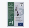 Exacompta Slanted Sign Holder A4 Clear Acrylic 84058D