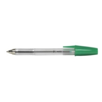 ValueX Ballpoint Pen 1.0mm Tip 0.7mm Line Green (Pack 50)