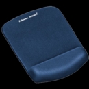 Fellowes PlushTouch Mouse Pad Wrist Rest Blue 9287302