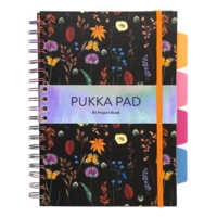 Pukka Bloom B5 Hardback Project Book Assorted Designs (Pack 3) 9494-BLM(ASST)