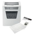 Leitz IQ Office Cross Cut Shredder 23 Litre 17 Sheet White DS 80031000