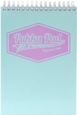 Pukka Wirebound Card Cover Reporters Shorthand Notebook Ruled 160 Pages Pastel Blue/Pink/Mint (Pack 3)