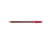 Bic Cristal Exact Ballpoint Pen 0.7mm Tip 0.28mm Line Red (Pack 20)