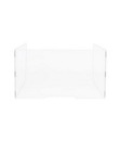 Bi-Office Acrylic Protective Divider Screen U Shape 1200x800mm Clear (Pack 3)