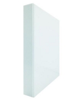 ValueX Presentation Ring Binder Polypropylene 2 D-Ring A4 25mm Rings White (Pack 10)