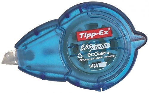 Tipp-ex Ecolutions Easy Refill Correction Tape Roller 5mmx14m (Pack 10) 87942420