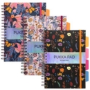 Pukka Bloom B5 Hardback Project Book Assorted Designs (Pack 3) 9494-BLM(ASST)
