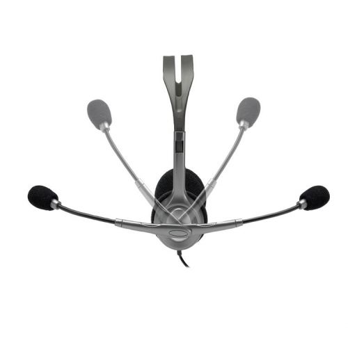Logitech H111 Binaural Headband Grey
