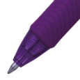 Pentel Energel X Gel Retractable Gel Rollerball Pen 0.7mm Tip 0.35mm Line Violet (Pack 12)