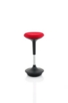 Sitall Deluxe Vistor Stool Fabric Seat Red BR000215