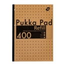 Pukka Kraft A4 400 Page Refill Pads (Pack 5) 9568-KRA
