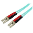 StarTech 3m Aqua Multimode 50 125 Duplex Cable
