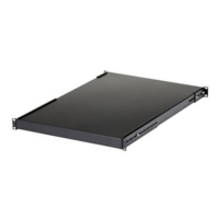 1U 19in Heavy Duty Fixed Rack Shelf 80kg