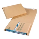 Vita Purely Packaging Green Bookwrap Peel and Seal 310x250x70mm Manilla (Pack 25) BWM06