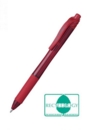 Pentel Energel X Gel Retractable Gel Rollerball Pen 1.0mm Tip 0.5mm Line Red (Pack 12)